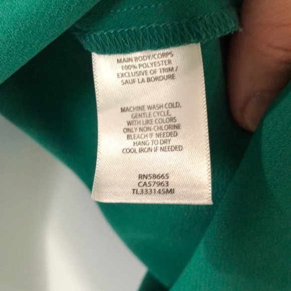 Medium green Leith T back camisole - Picture 7 of 7